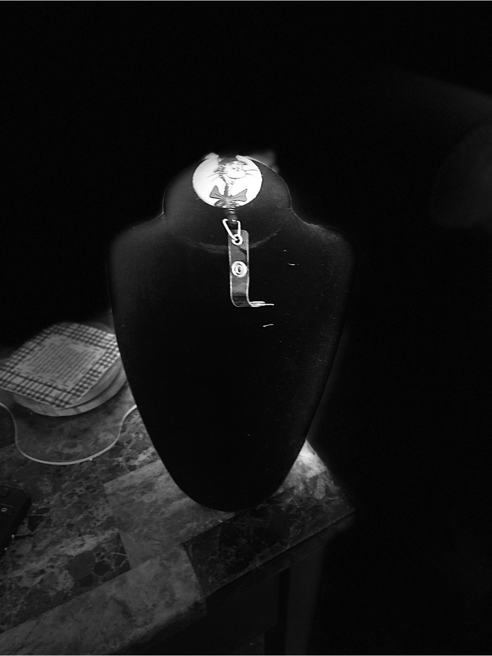 Badge reel Cat in the hat